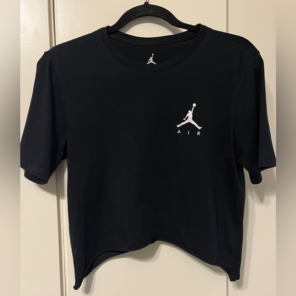 Nike Air Jordan cropped tee - Picture 1 of 4
